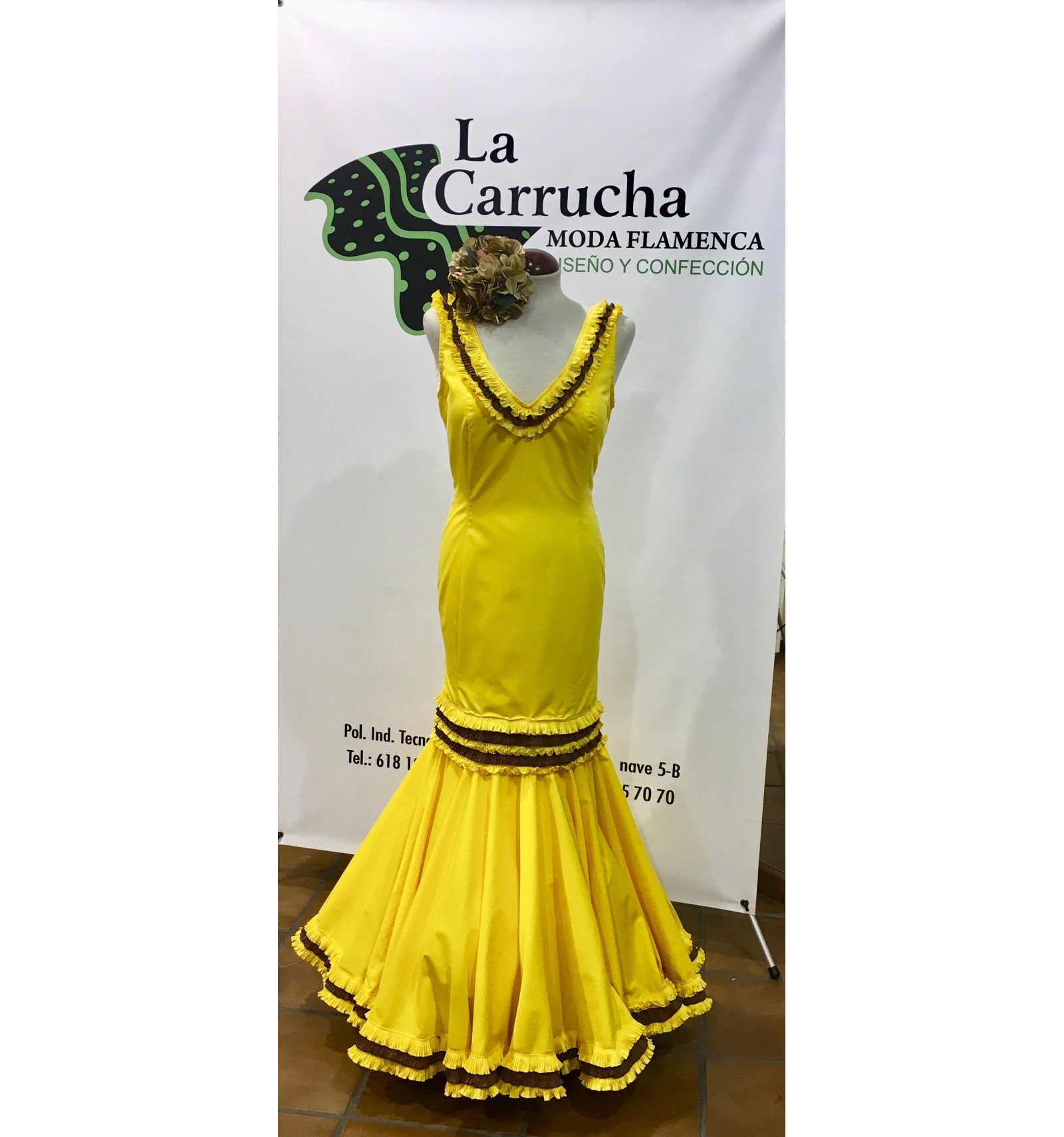 Traje de Flamenca Canastero - La Carrucha Moda Flamenca